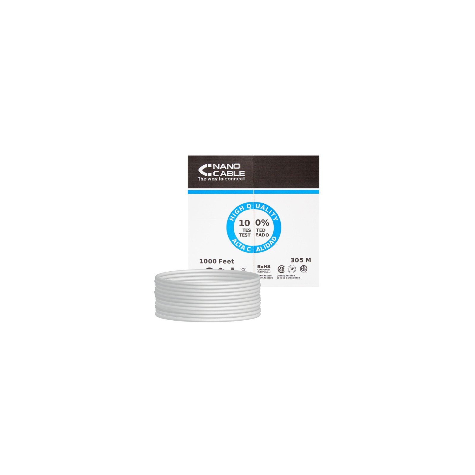 Cable De Red RJ45 Cat6 UTP 305m Nanocable Cable De Red RJ45 Cat6 UTP 305m Nanocable