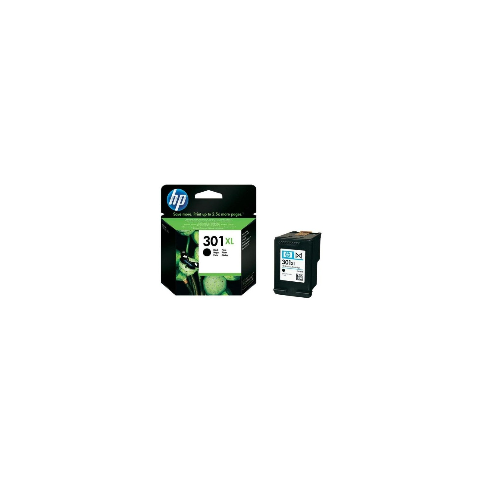 Cartucho de Tinta Negra de Alta Capacidad HP 301XL para Impresiones de Calidad Cartucho de Tinta Negra de Alta Capacidad HP 301XL para Impresiones de Calidad