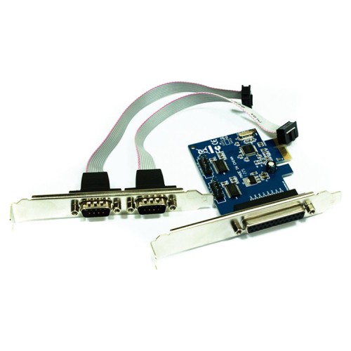 Adaptador PCI-E 2 Puertos Serie y 1 Paralelo Approx