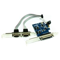 Adaptador PCI-E 2 Puertos Serie y 1 Paralelo Approx