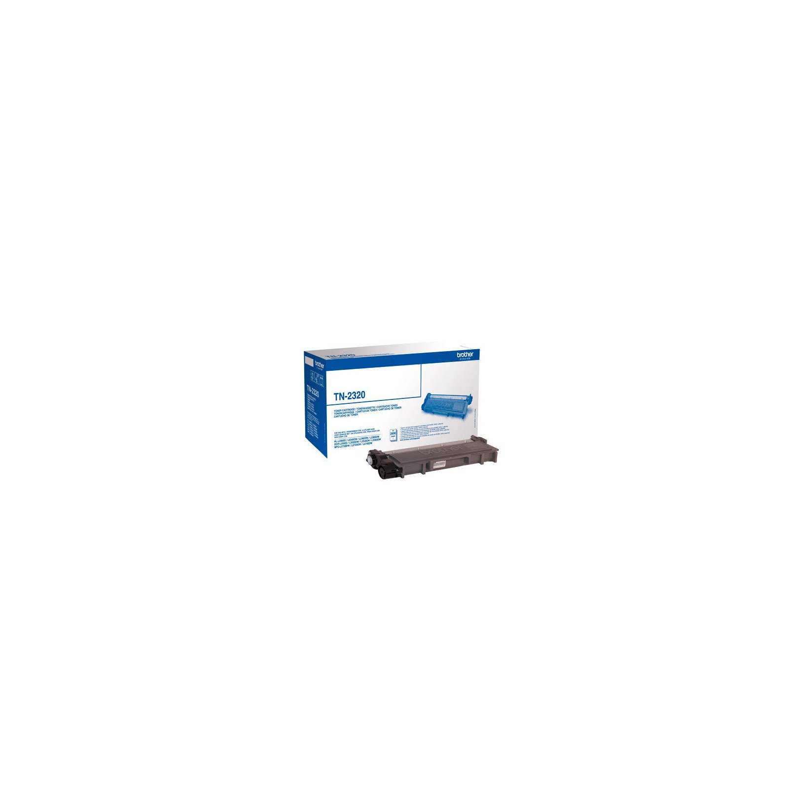 Brother TN2320 Black Toner Cartridge Brother TN2320 Black Toner Cartridge