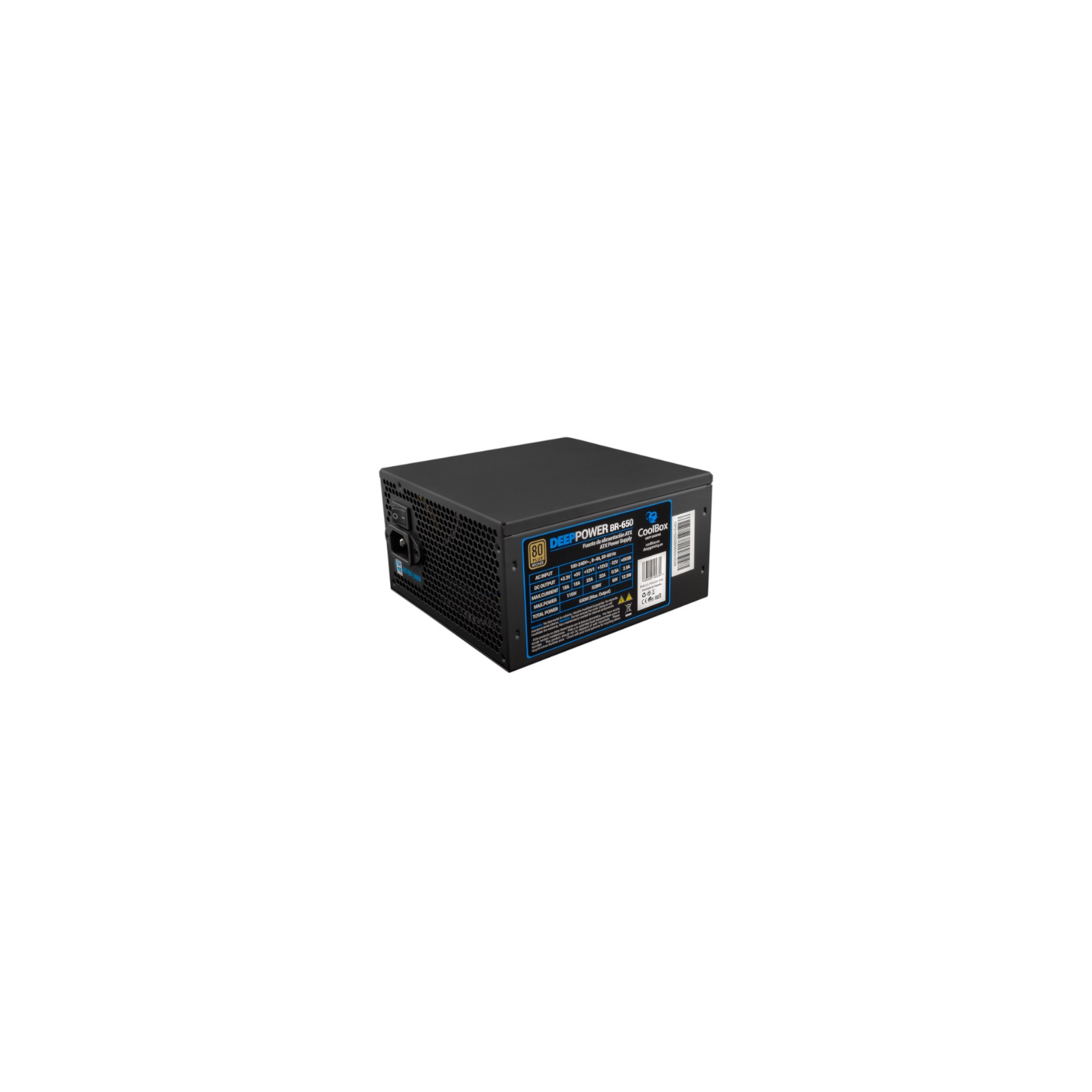 Deepgaming 650W 80+ Bronze Power Supply Deepgaming 650W 80+ Bronze Power Supply