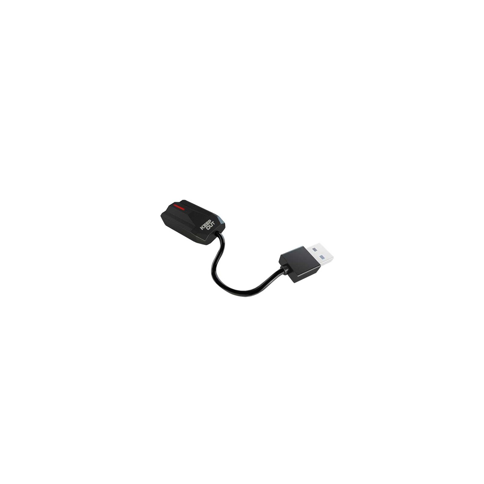 Keepout USB 7.1 Gaming Sound Card with RGB Keepout USB 7.1 Gaming Sound Card with RGB
