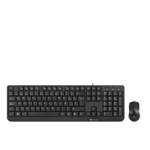 Teclado + Ratón Wired Cocoa Kit NGS