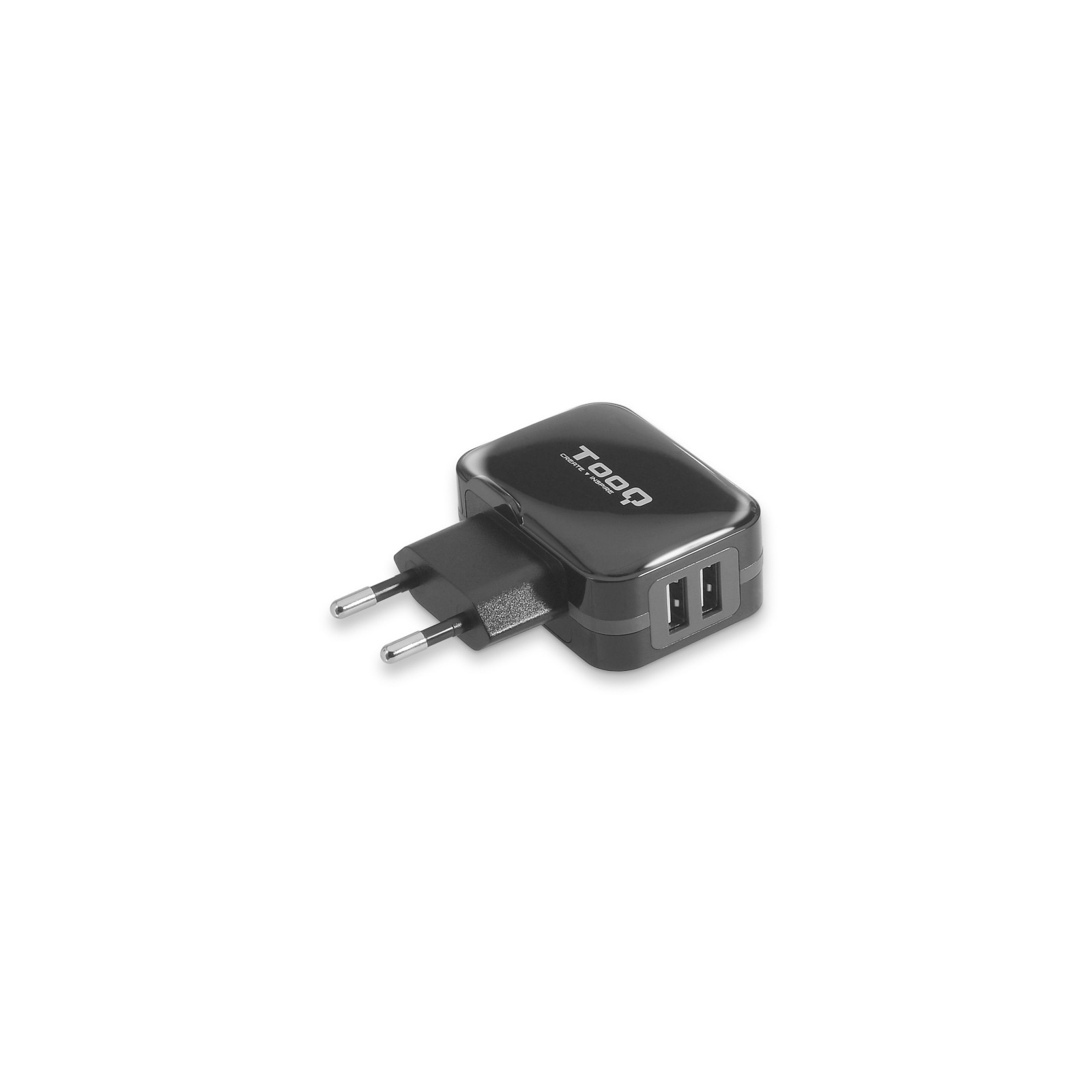 Tooq 2xUSB Wall/Travel Charger Black 3.4A Tooq 2xUSB Wall/Travel Charger Black 3.4A