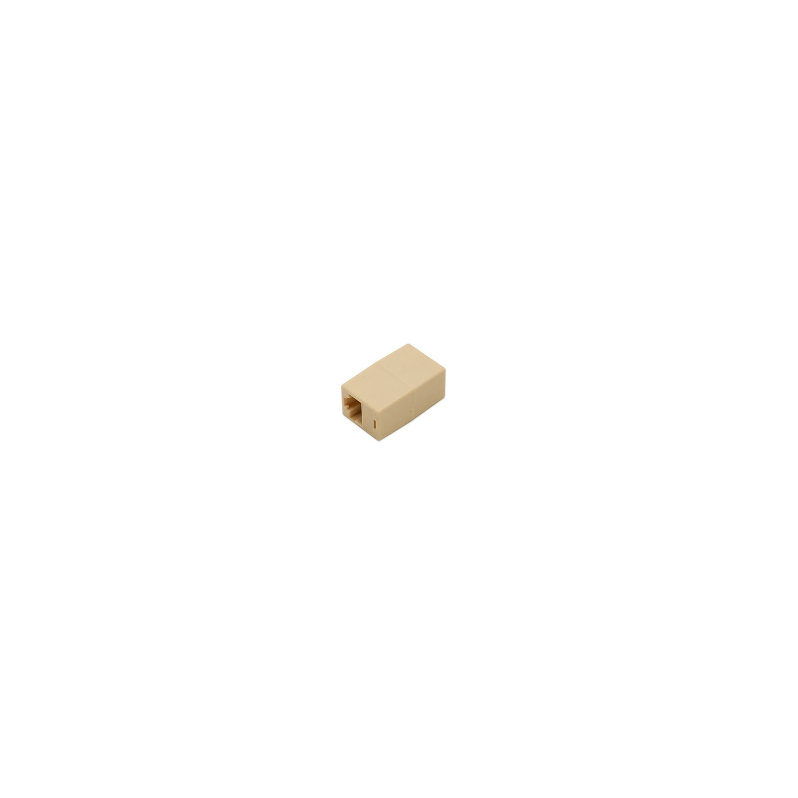 RJ45 UTP Coupler for CAT5e Beige RJ45 UTP Coupler for CAT5e Beige