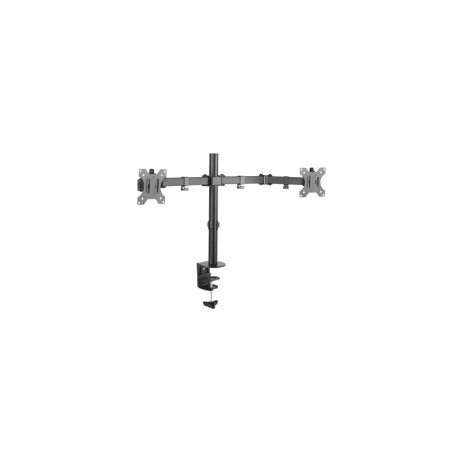 Tooq Dual Monitor Desk Mount Stand 13-32 Black Tooq Dual Monitor Desk Mount Stand 13-32 Black