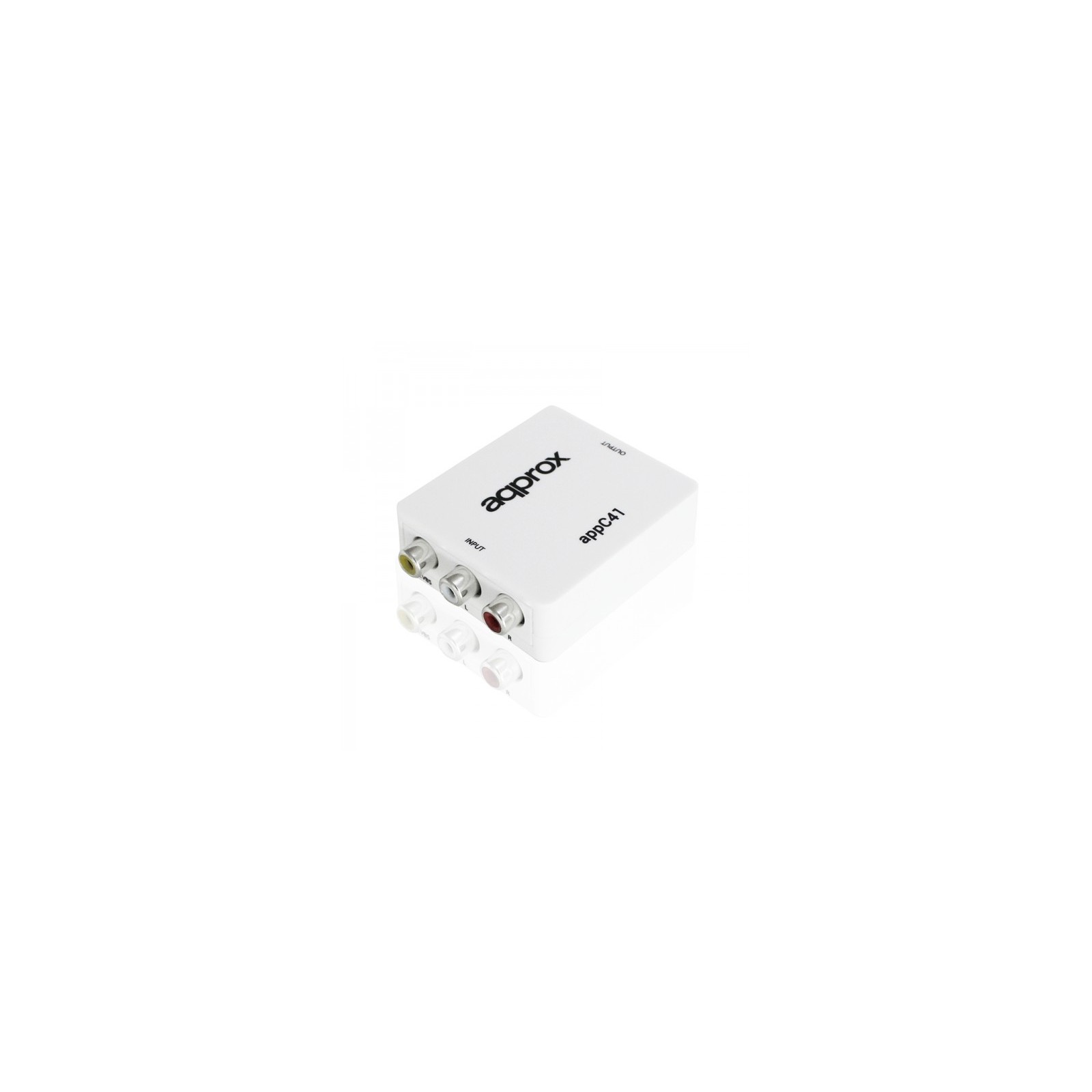 Adaptador Convertidor RCA a HDMI Approx Adaptador Convertidor RCA a HDMI Approx