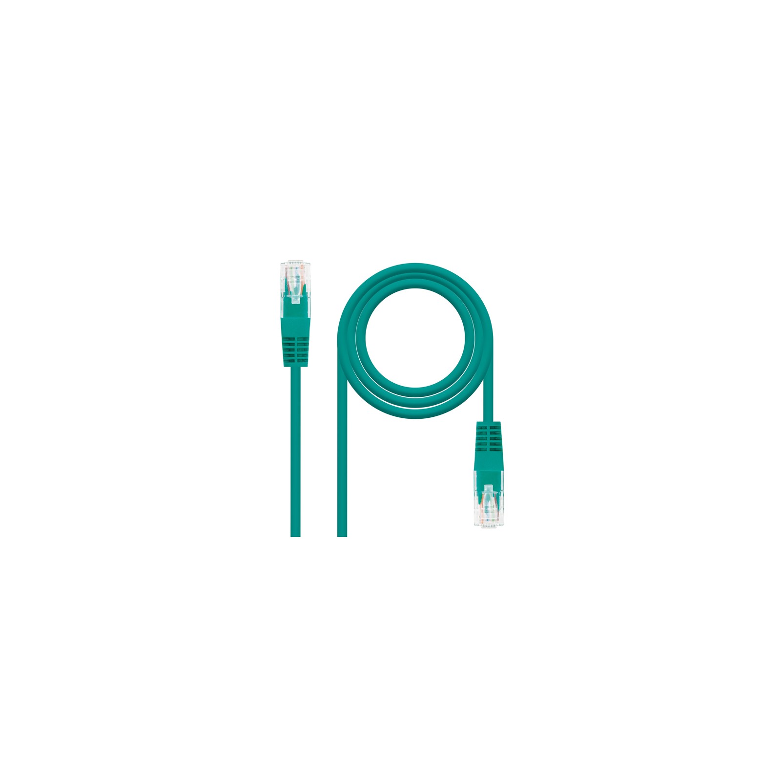 Cable De Red Latiguillo RJ45 UTP Cat6 AWG24 0.5 M Verde Nanocable Cable De Red Latiguillo RJ45 UTP Cat6 AWG24 0.5 M Verde Nanocable