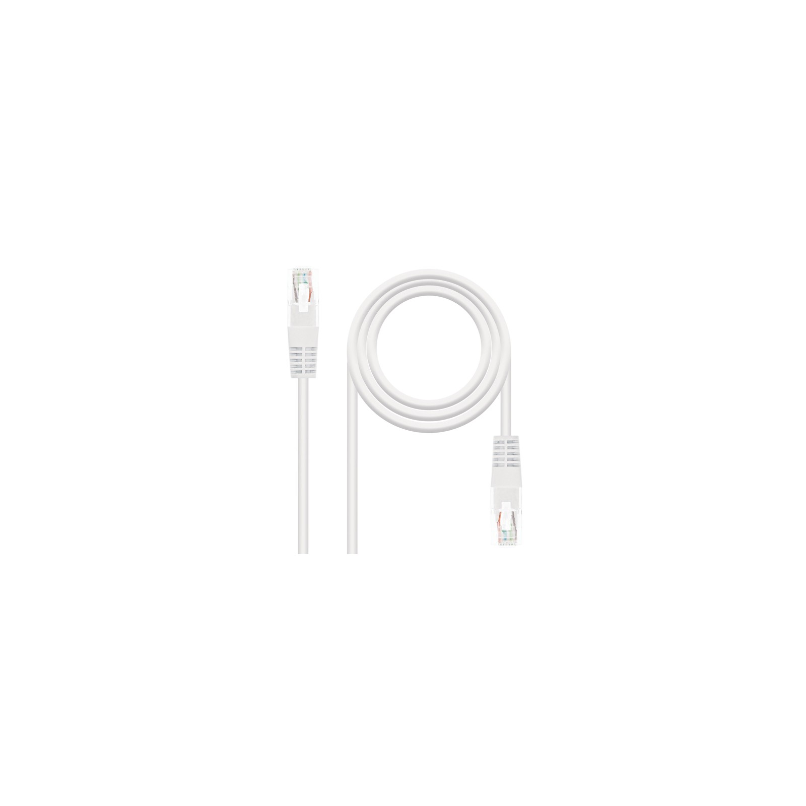 Nanocable RJ45 UTP Cat6 Network Cable 1M White Nanocable RJ45 UTP Cat6 Network Cable 1M White