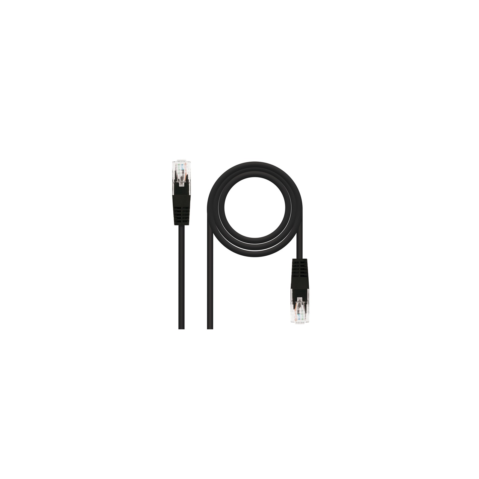 Cable De Red RJ45 UTP Cat6 AWG24 3 M Negro Cable De Red RJ45 UTP Cat6 AWG24 3 M Negro