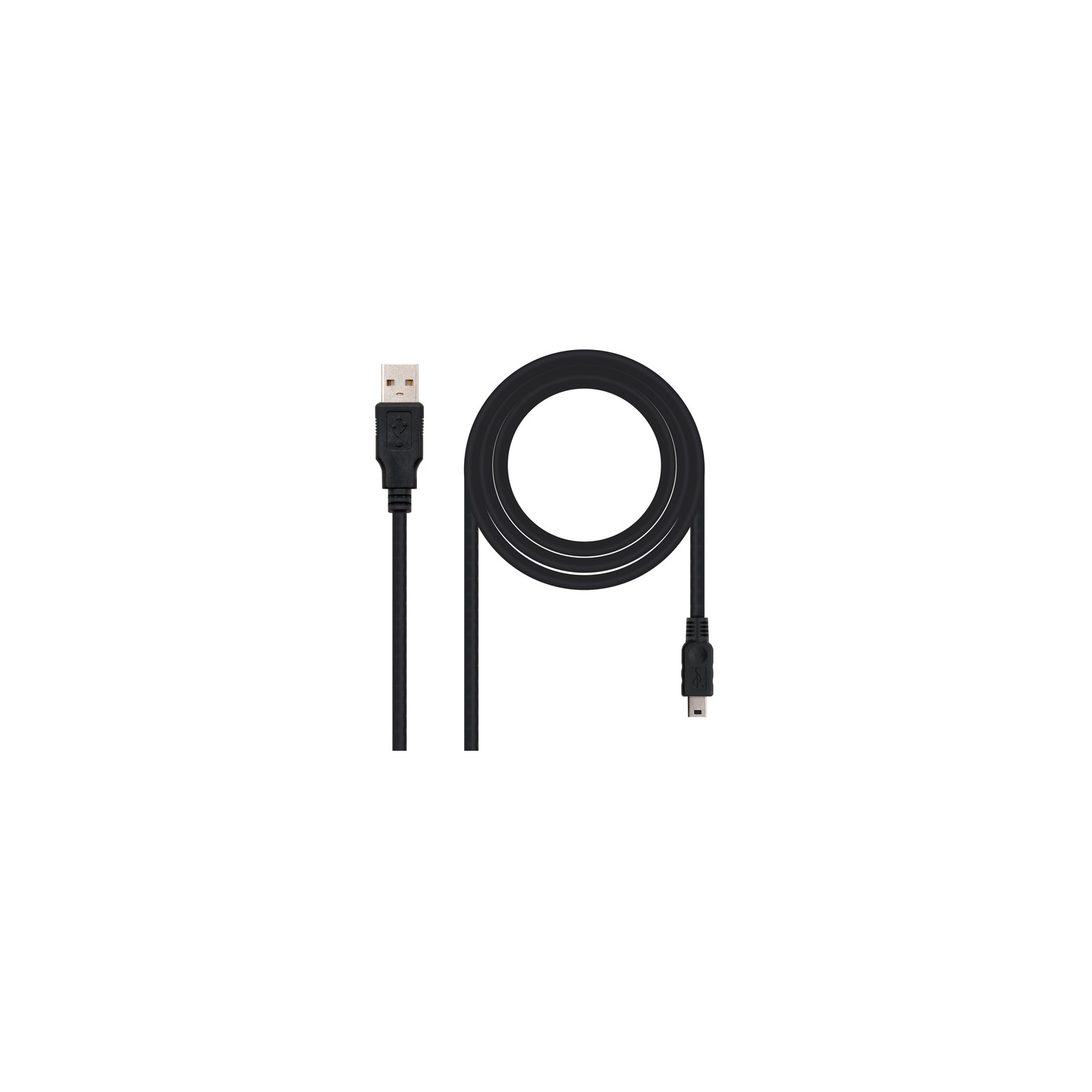 Cable USB 2.0 Tipo A a Mini USB 5 Pin 1m