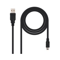 Cable USB 2.0 Tipo A a Mini USB 5 Pin 1m