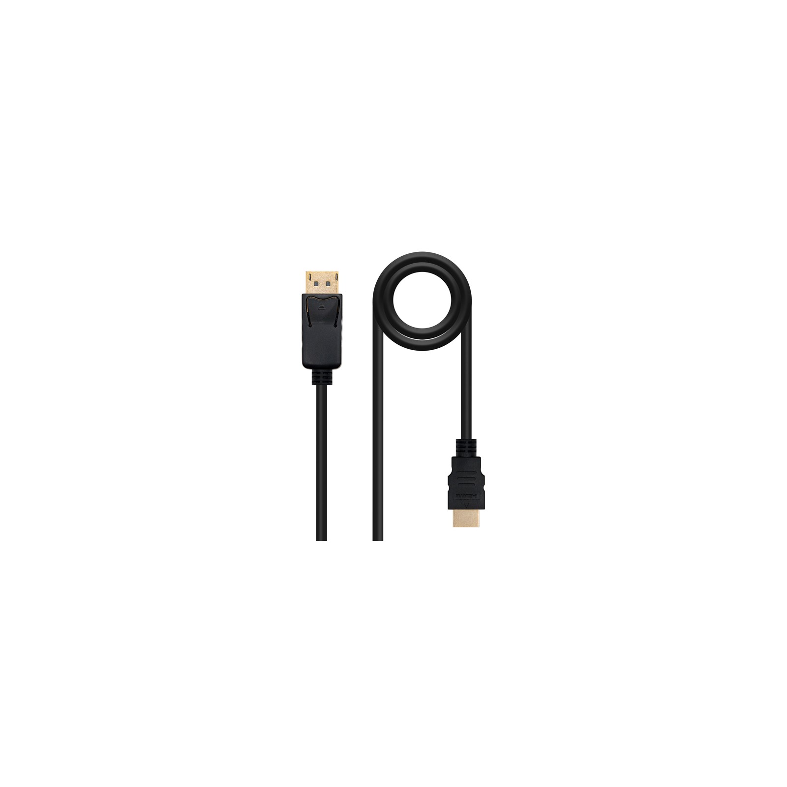 Nanocable DisplayPort to HDMI Converter 5M Black Nanocable DisplayPort to HDMI Converter 5M Black