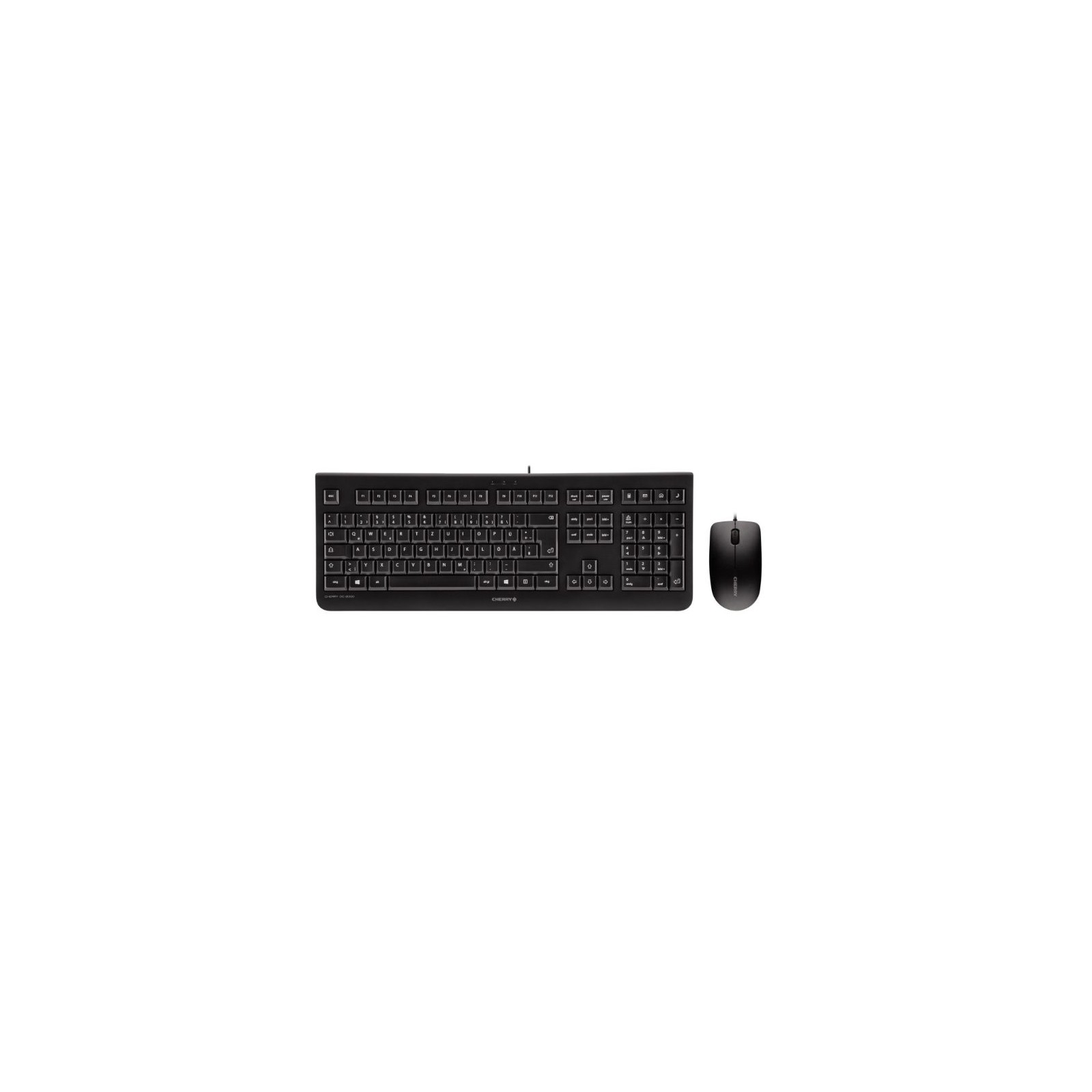 Combo Teclado y Ratón DC 2000 Negro Cherry Combo Teclado y Ratón DC 2000 Negro Cherry