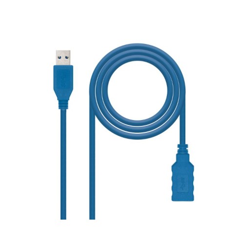 USB 3.0 Extension Cable Blue 2m Nanocable