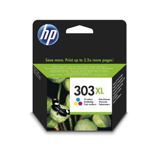 HP 303 XL Color Ink Cartridge T6N03AE