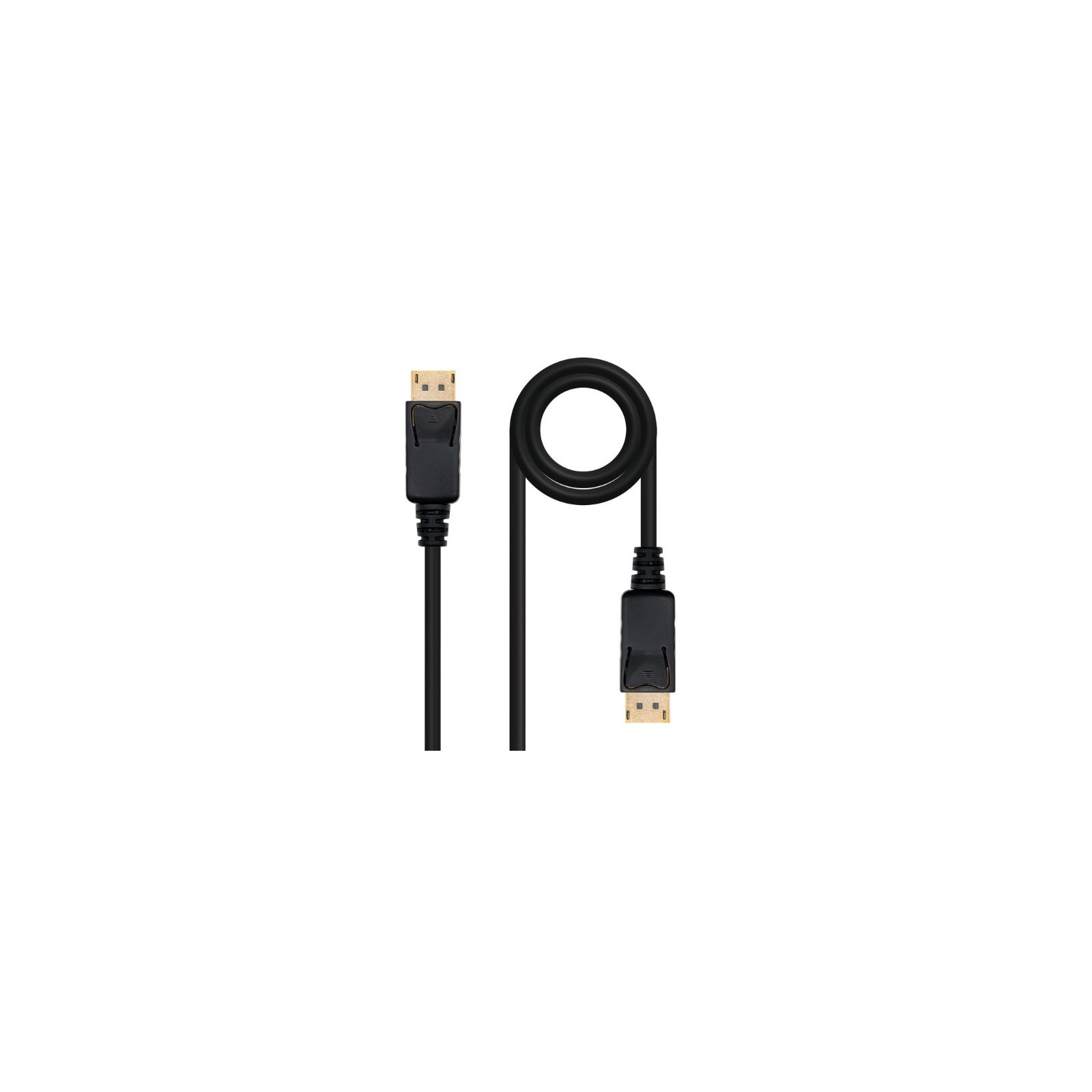 Nanocable DisplayPort DP Male to Male 0.5M Nanocable DisplayPort DP Male to Male 0.5M