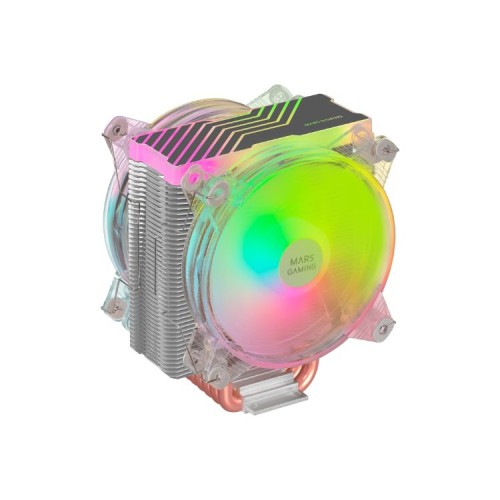 Ventilador Universal Mcpu66 Dual ARGB Negro Mars Gaming