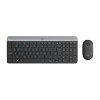 Logitech MK470 Slim Wireless Keyboard and Mouse Combo Black