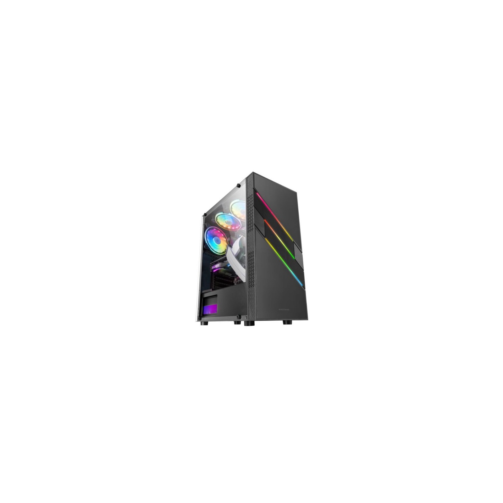 Mars Gaming MC-U3 ATX Mid Tower Case ARGB Black