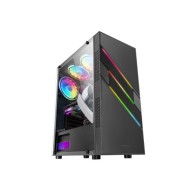 Mars Gaming MC-U3 ATX Mid Tower Case ARGB Black