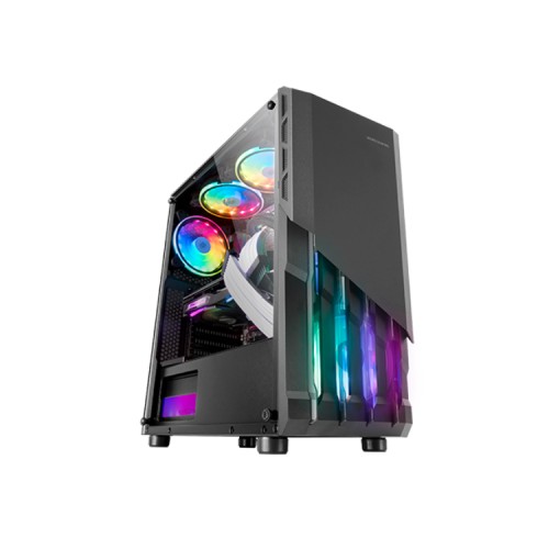Caja Semitorre ATX MCX2 FRGB Negro Mars Gaming