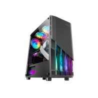 Mars Gaming MCX2 ATX Mid Tower Case with FRGB Lighting
