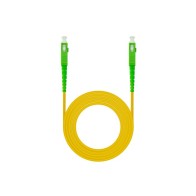 Cable De Fibra Optica Sc/apc A Sc/apc Simplex Lszh 5 M Amarillo Nanocable
