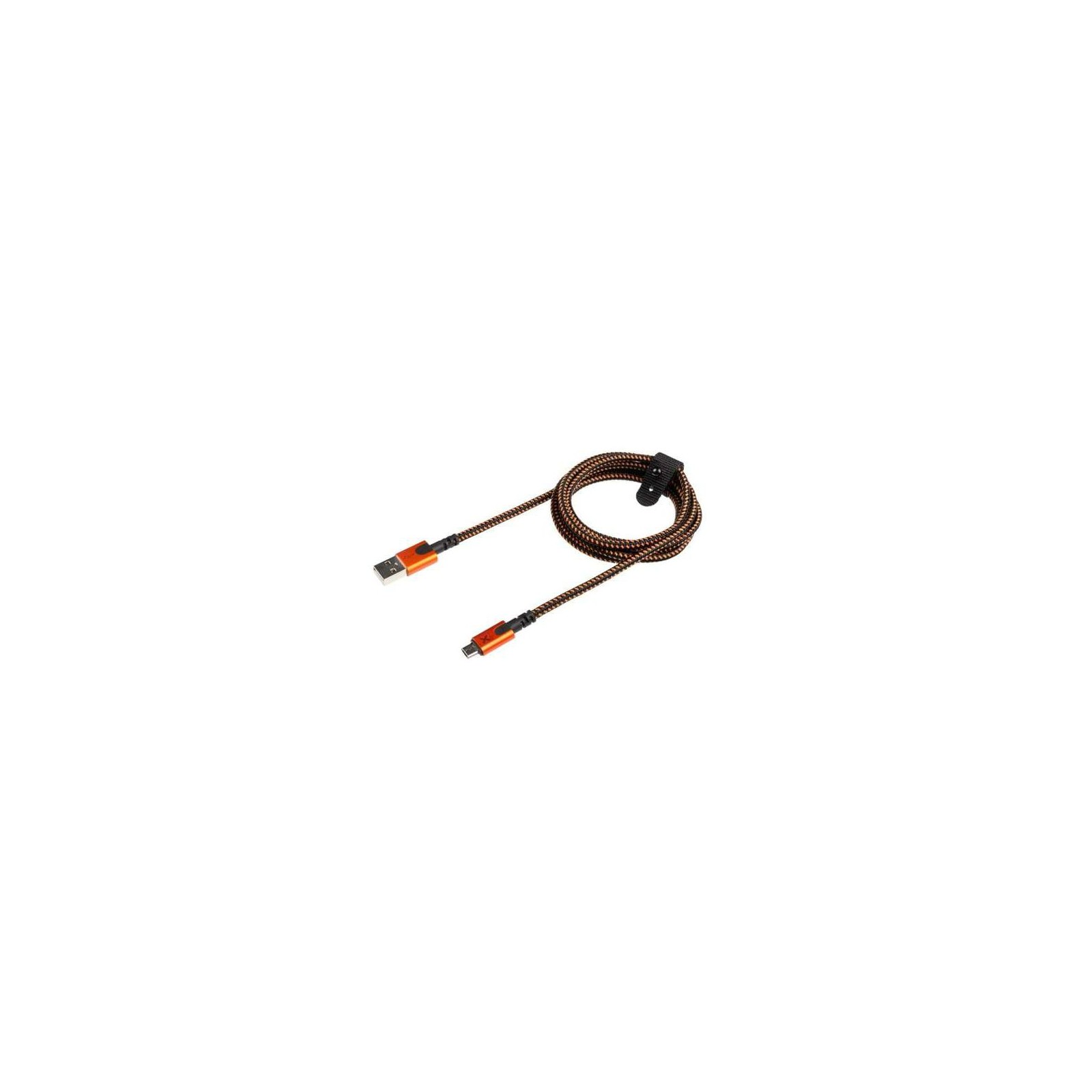 Cable USB-A a MicroUSB 1.5m Negro/Naranja Xtorm Cable USB-A a MicroUSB 1.5m Negro/Naranja Xtorm