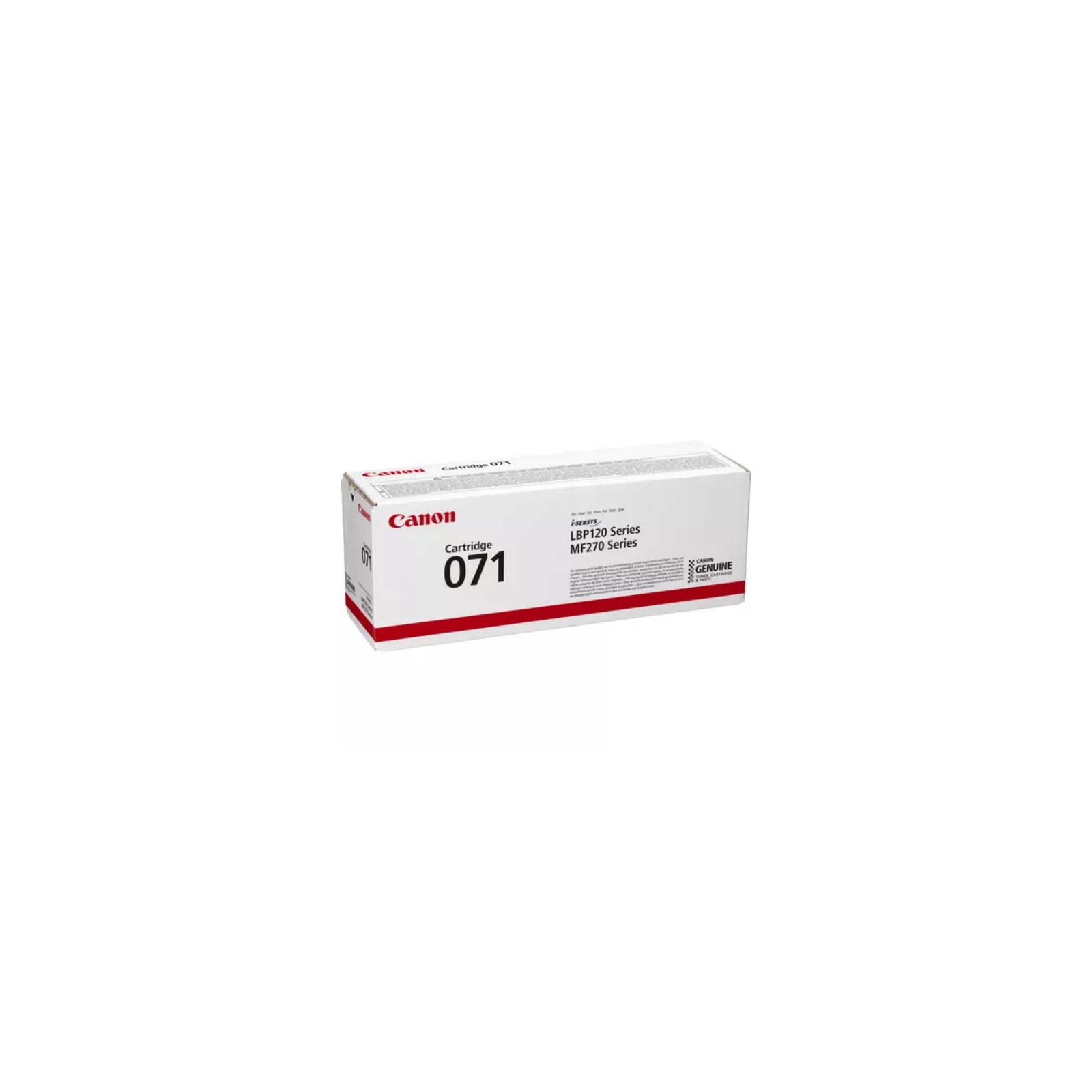 Canon 071 Black Toner Cartridge Canon 071 Black Toner Cartridge