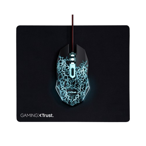 Kit Gaming Básico Ratón + Alfombrilla Trust