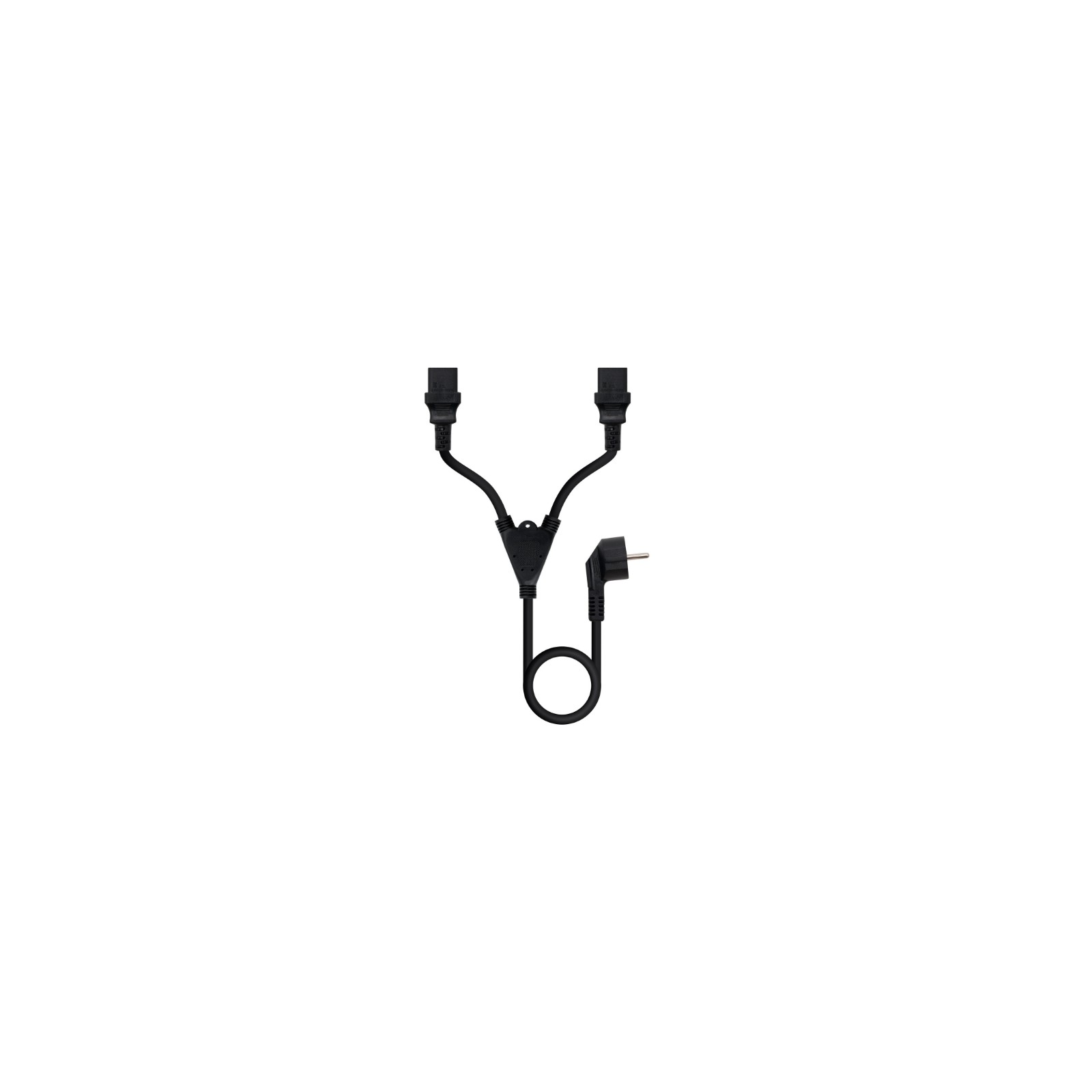 Nanocable CEE7 to 2xC13 Power Cable 1.8m Nanocable CEE7 to 2xC13 Power Cable 1.8m
