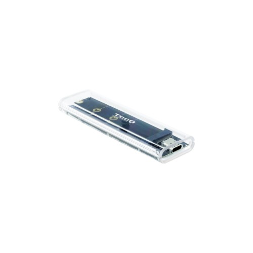 Tooq Transparent RGB SSD Enclosure for M.2 NGFF/NVMe