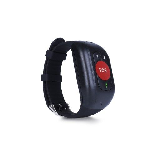 Pulsera Inteligente 4G GPS Localizador Para Ancianos Roja Leotec