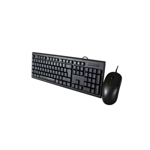 Combo Teclado + Ratón Wired PC-Case Duradero