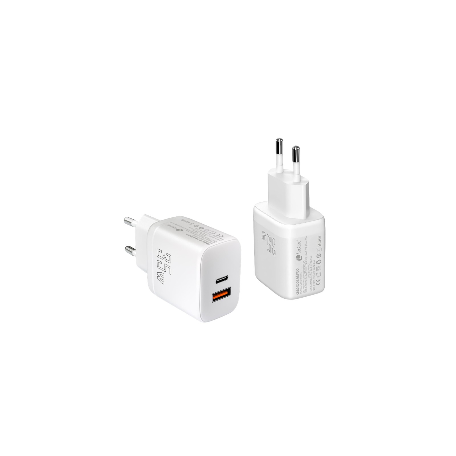Leotec 35W USB-C PD Wall Charger Leotec 35W USB-C PD Wall Charger