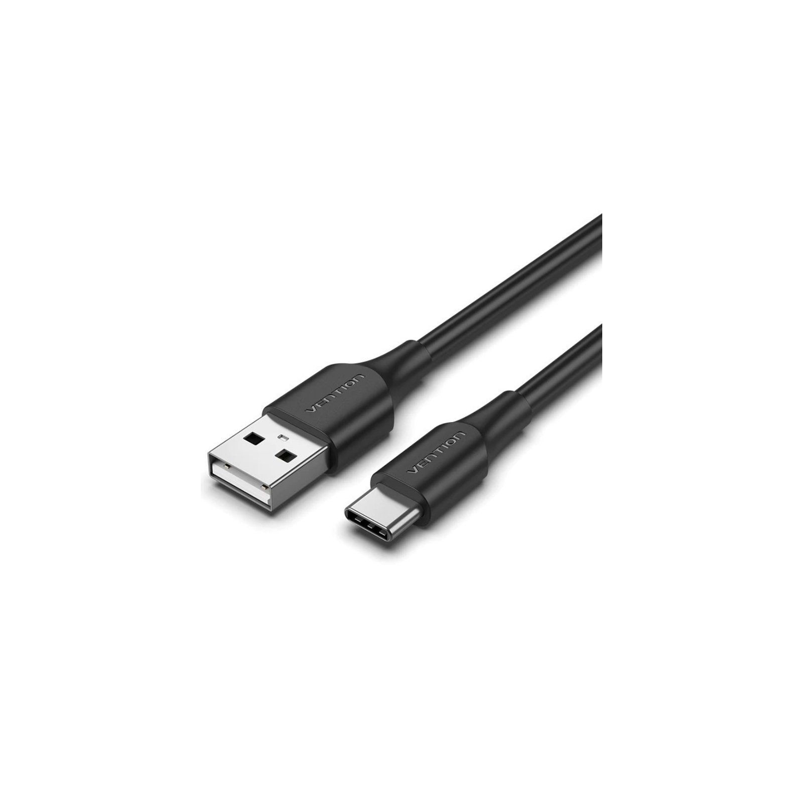 Cable USB-C a USB-A 0.50 M Negro Vention - Conexión Eficiente