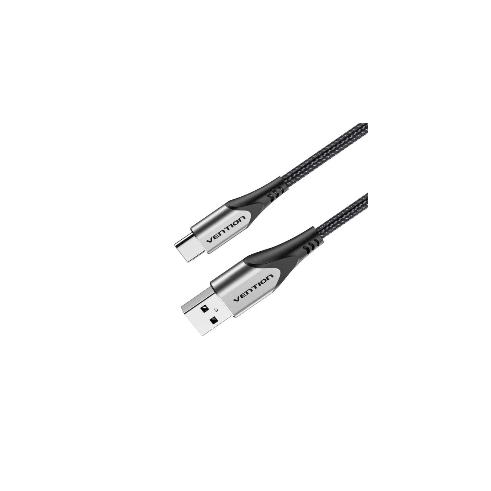 Cable USB-A a USB-C M-M 0.25 M Gris Vention