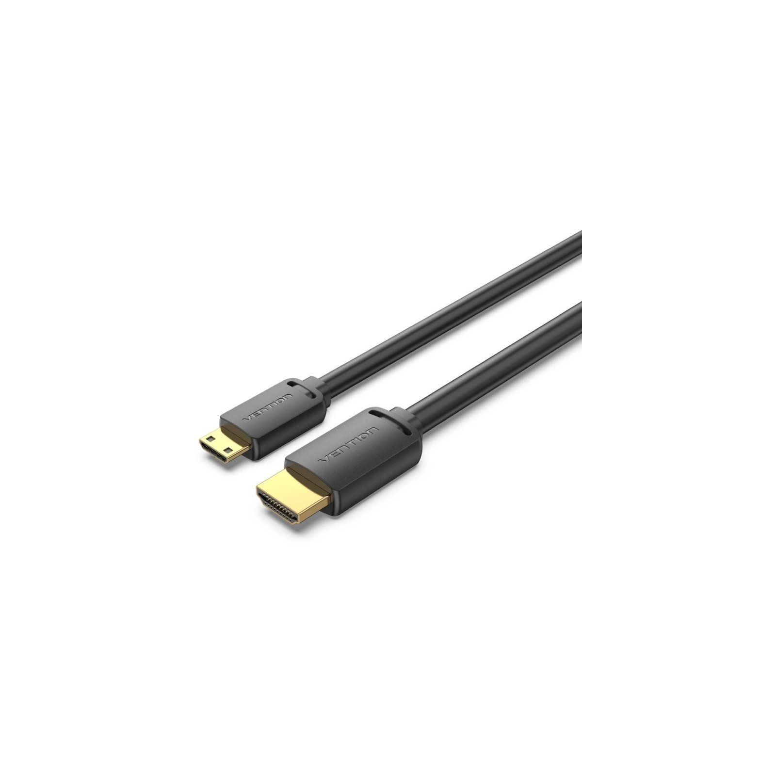 HDMI Male to Mini HDMI Male Cable 1.5m Black Vention HDMI Male to Mini HDMI Male Cable 1.5m Black Vention