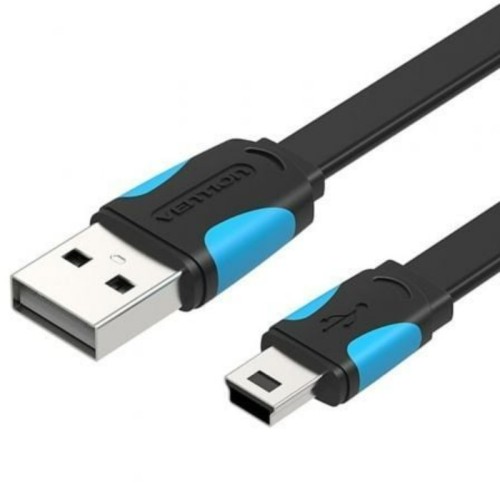 Cable USB 2.0 Mini USB/Macho a USB/Macho 1M Negro Vention