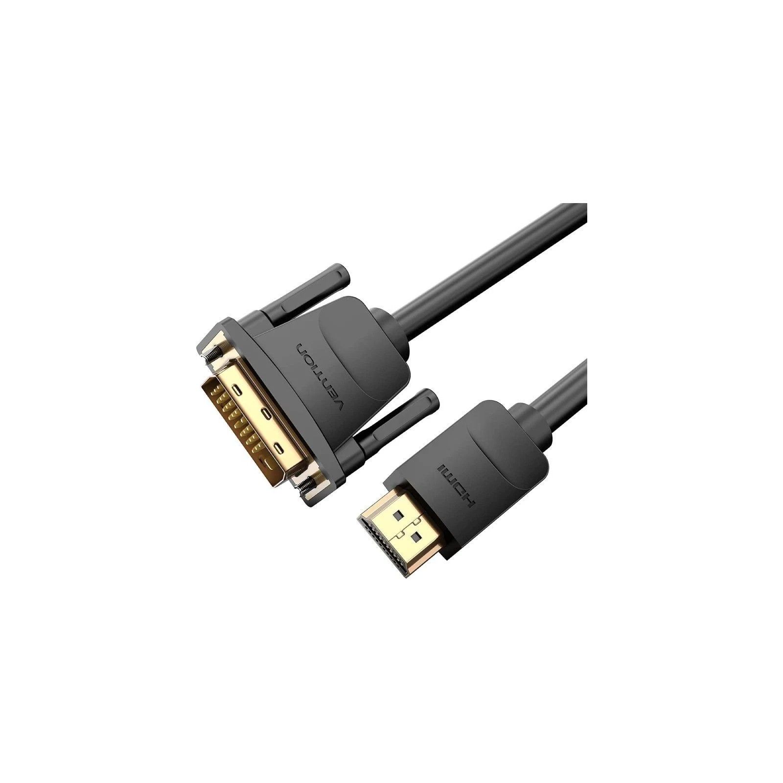 DVI to HDMI Converter 1M Black Vention DVI to HDMI Converter 1M Black Vention