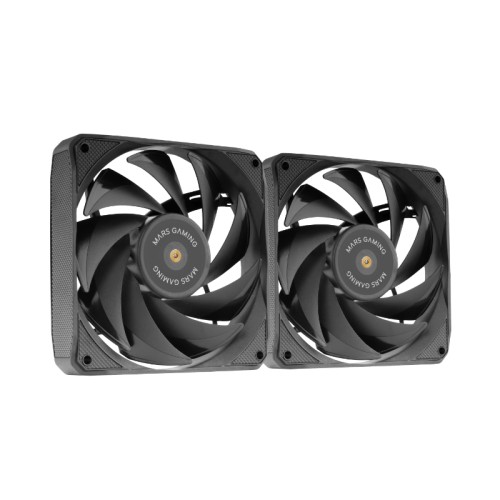 Kit 2 Ventiladores Auxiliar MF-NCLX2 Negro Mars Gaming