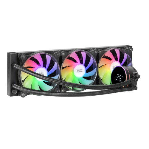Mars Gaming ML-LCD 360 Liquid Cooling Black