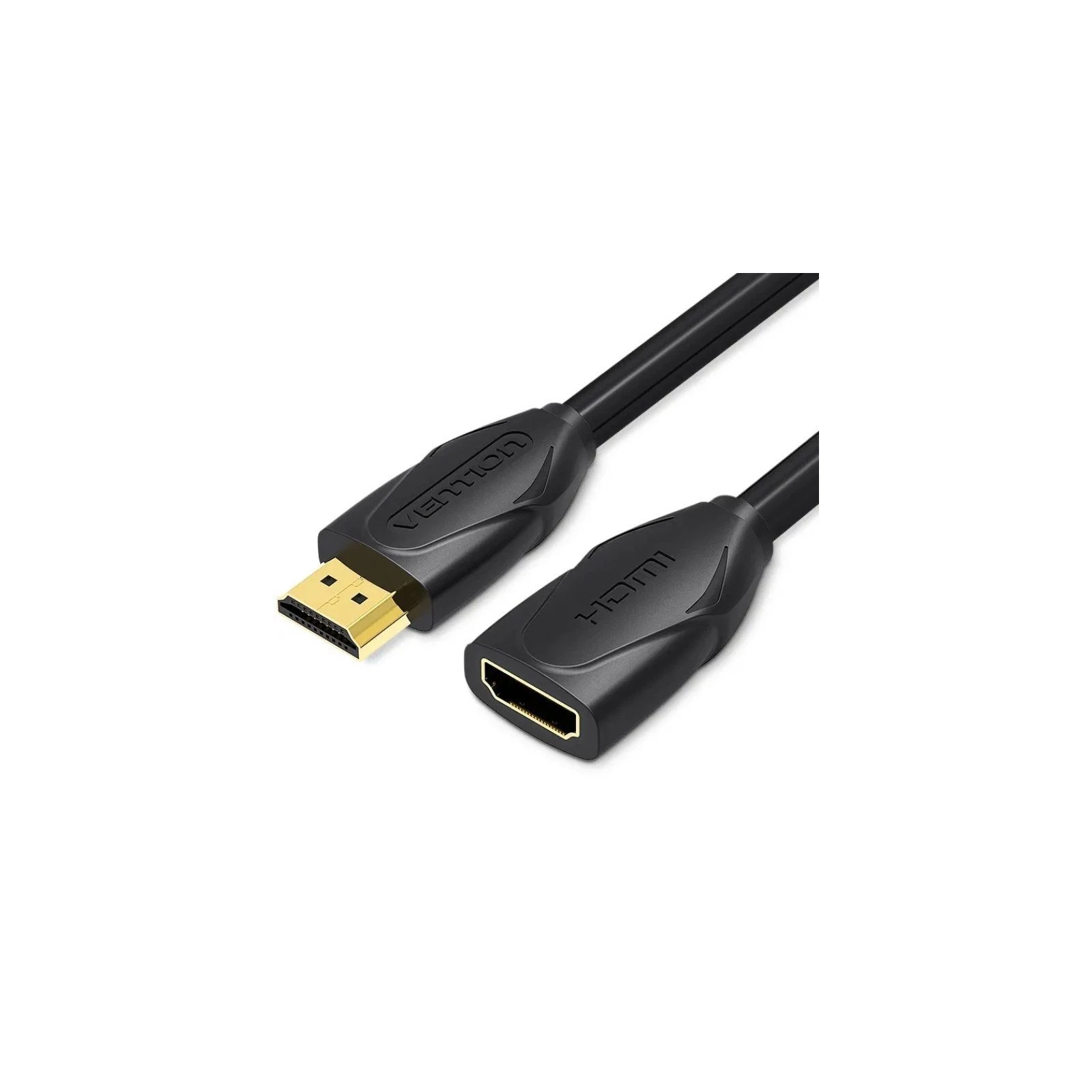 Vention HDMI Male to Female Extension Cable 1 Meter Black Vention HDMI Male to Female Extension Cable 1 Meter Black