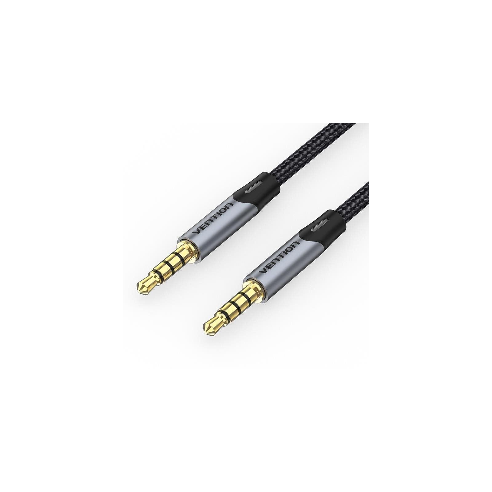 Stereo Audio 3.5mm Jack Cable 1.5M Grey Vention Stereo Audio 3.5mm Jack Cable 1.5M Grey Vention