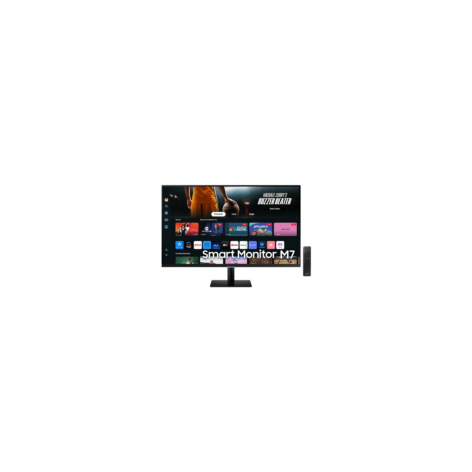 Monitor Samsung Smart Fhd M5 Negro Ls27dm500euxen Monitor Samsung Smart Fhd M5 Negro Ls27dm500euxen