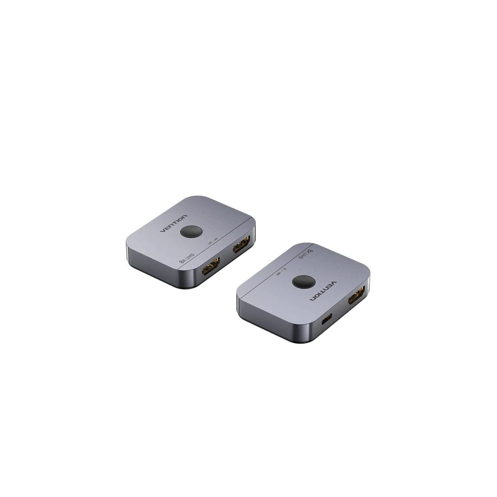 Conmutador HDMI Bidireccional 8K Gris Vention Conmutador HDMI Bidireccional 8K Gris Vention