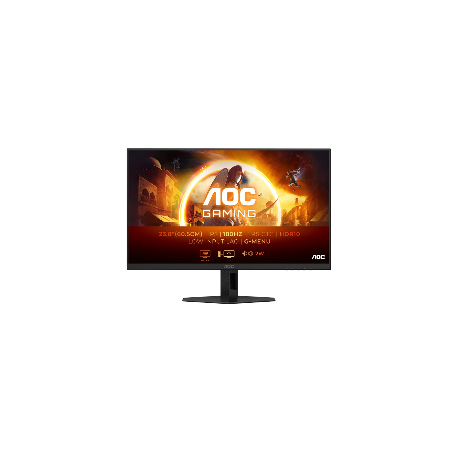 Monitor Gaming AOC 24G4XE 180Hz - Experiencia de Juego Suave Monitor Gaming AOC 24G4XE 180Hz - Experiencia de Juego Suave