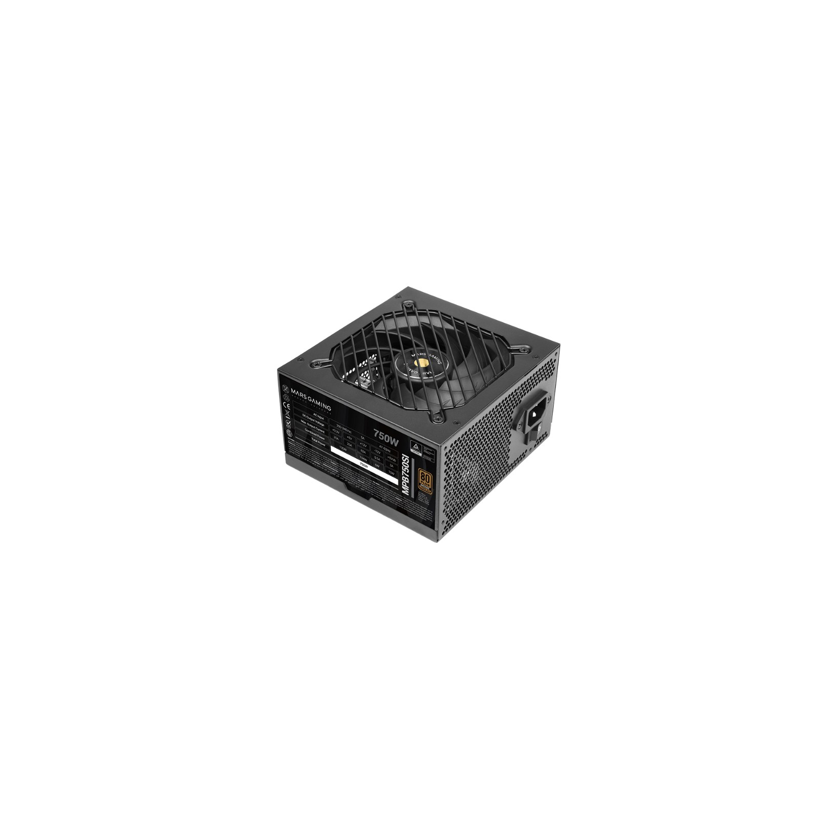 Mars Gaming MPB750SI 750W Power Supply